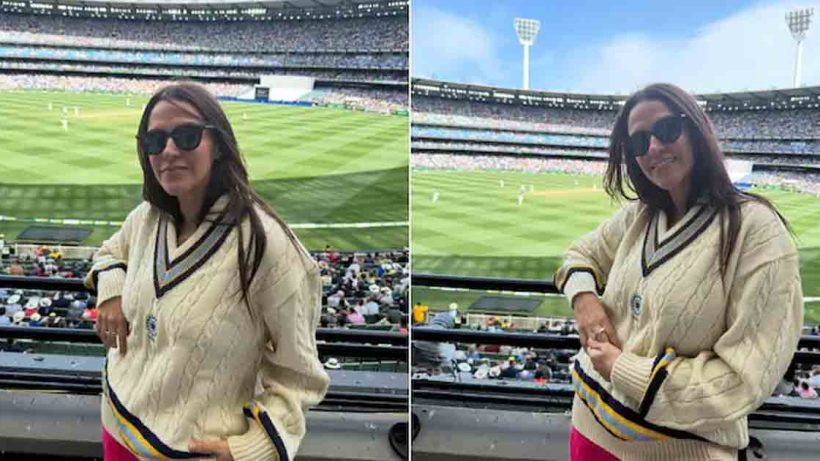 IND vs AUS: Neha Dhupia Wears Bishan Singh Bedi’s Legendary Test Sweater at Sydney Test