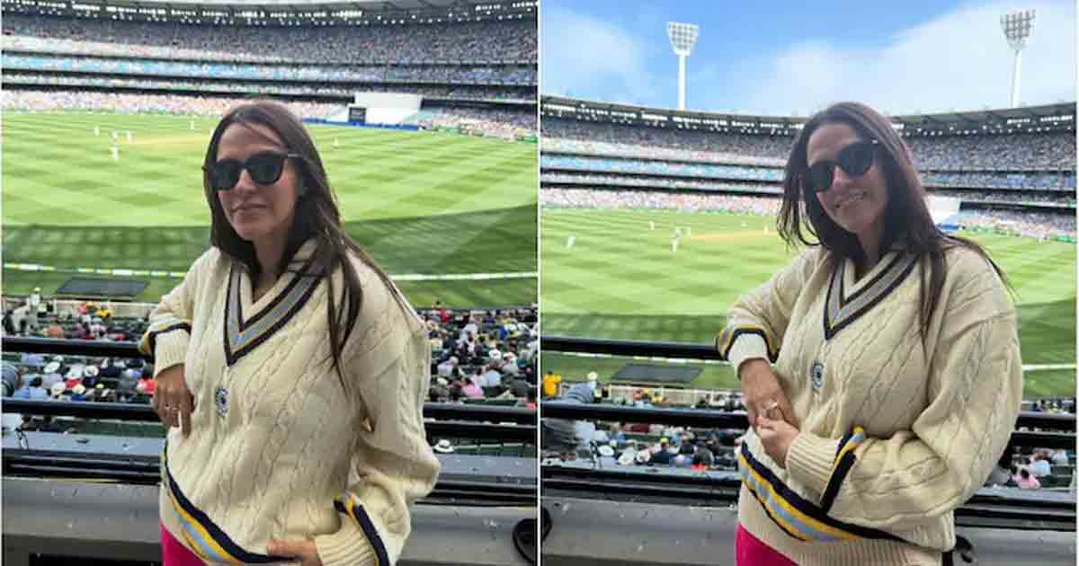 IND vs AUS: Neha Dhupia Wears Bishan Singh Bedi’s Legendary Test Sweater at Sydney Test