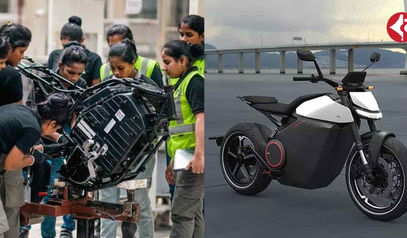 Ola Roadster X electric motorcycle teased