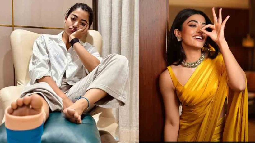 "Rashmika Mandanna recently shared her leg fracture updates with X-ray and plaster photos. Despite the injury, she continues promoting her upcoming movie 'Chhava.' Fans wish her a speedy recovery."