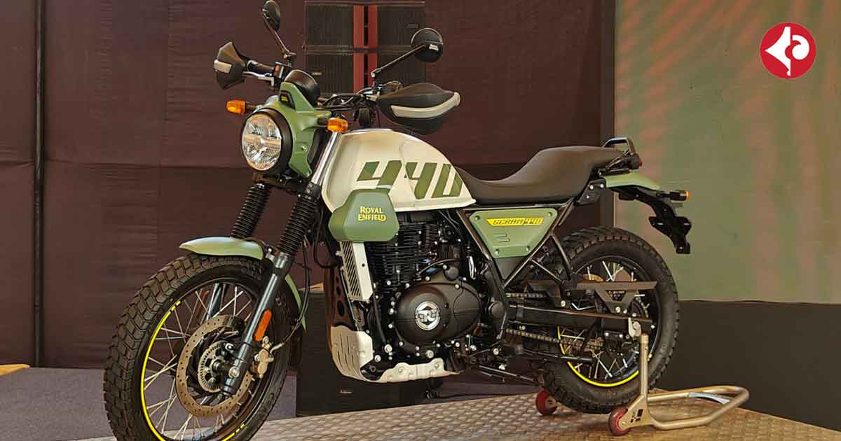 Royal Enfield Scram 440 launched in India