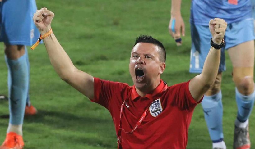 Sergio Lobera name in Mumbai City FC ISL History