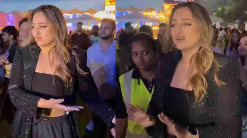 "Sonakshi Sinha snaps at paparazzi for following her at an event, asking them to stop. Watch the viral video where the actress expresses her frustration."