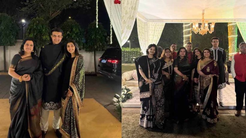 Sourav Ganguly Becomes Father-in-law at Family Engagement Ceremony