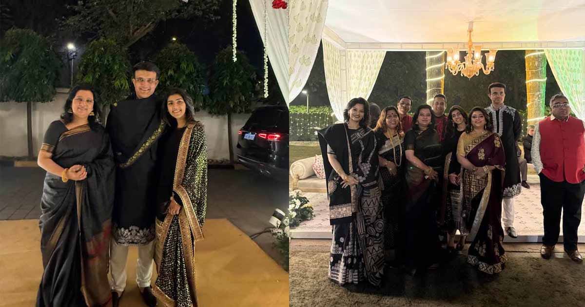 Sourav Ganguly Becomes Father-in-law at Family Engagement Ceremony