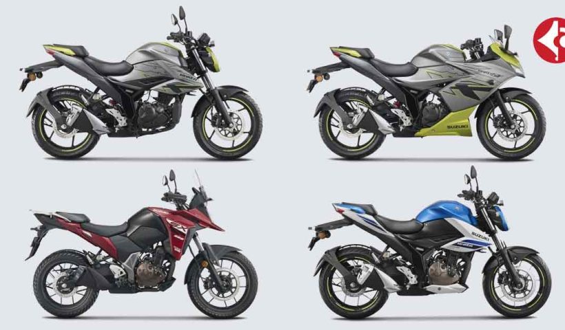 Suzuki Gixxer Series & V-Strom SX updated to OBD-2B compliant norms for 2025