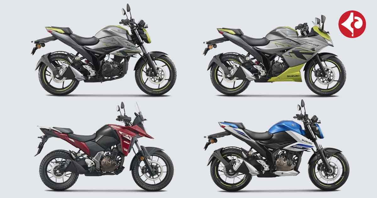 Suzuki Gixxer Series & V-Strom SX updated to OBD-2B compliant norms for 2025