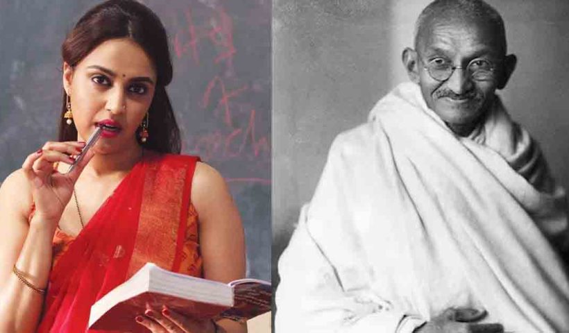 mahatma-gandhi-death-anniversary-swara-bhaskar-post-reaction