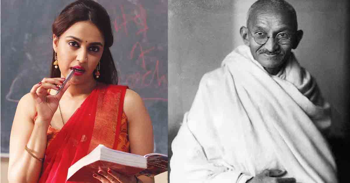 mahatma-gandhi-death-anniversary-swara-bhaskar-post-reaction