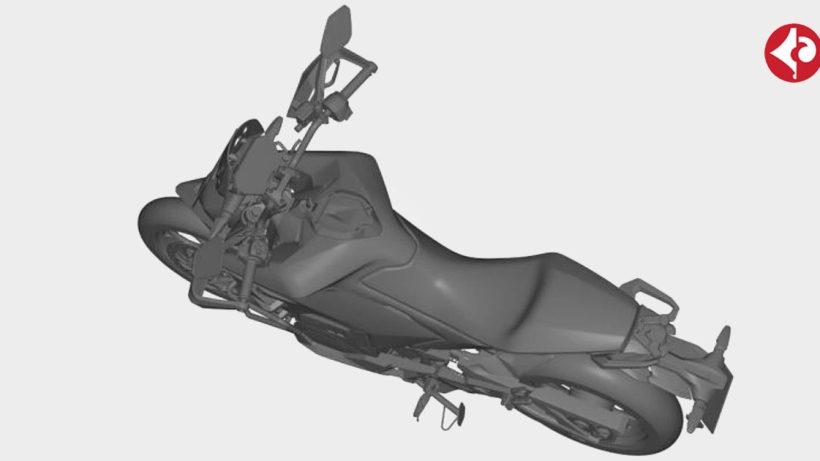 Ultraviolette street naked motorcycle patent image leaked