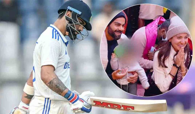 Virat Kohli and Anushka Sharma visit Premanand Ji Maharaj for blessings. Watch their heartwarming meeting in this viral video.