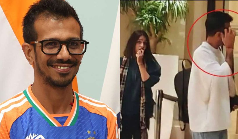 Yuzvendra Chahal spotted with Mystery Girl at Mumbai Hotel