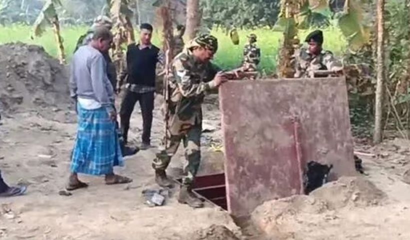 bsf discovers underground bunkers