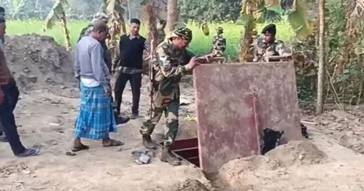 bsf discovers underground bunkers