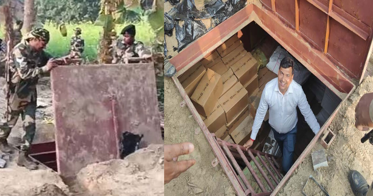 bsf found four bunkers in nadia