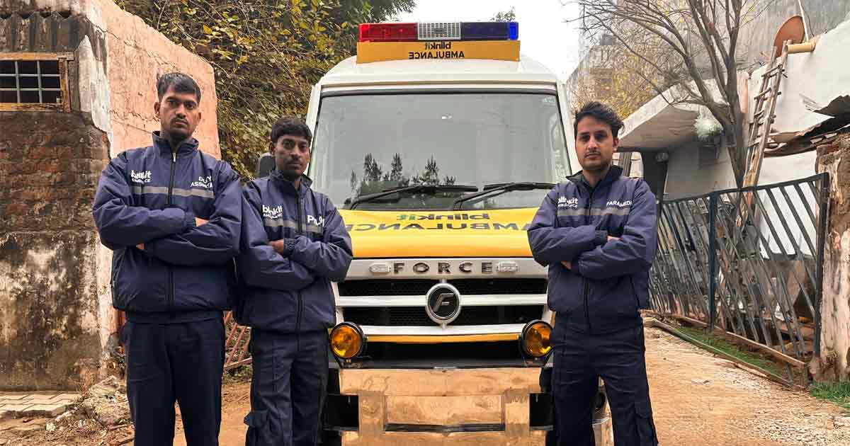 Blinkit Rolls Out New Ambulance Service in Gurgaon