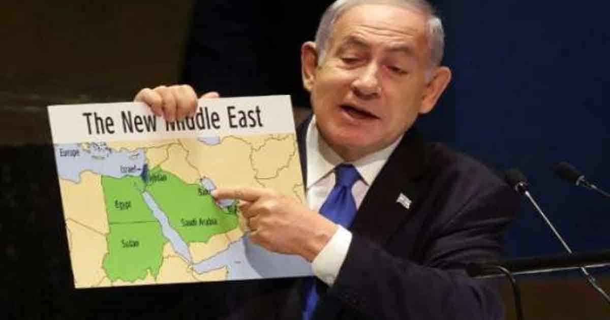 ‘Greater Israel’ map Controversy tension arise in Arab states