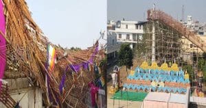 Stage Collapse in Jain Nirvana Festival