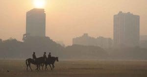 foggy weather in Kolkata