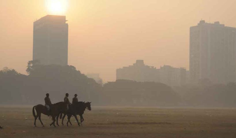 foggy weather in Kolkata