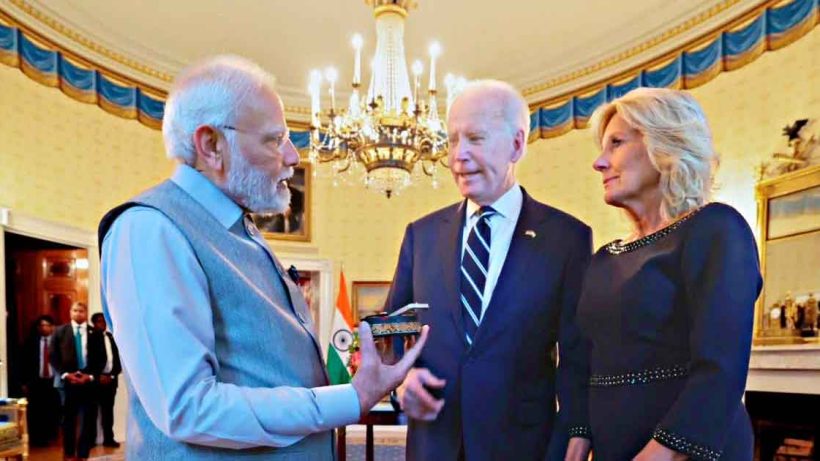 PM Modi's Gift to Biden Family