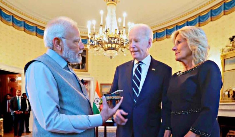 PM Modi's Gift to Biden Family