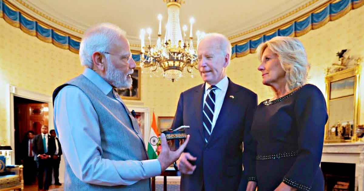 PM Modi's Gift to Biden Family