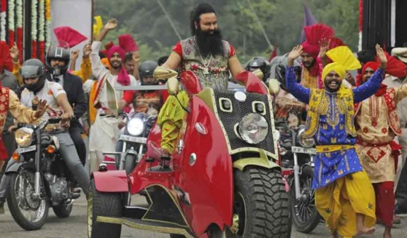 Surpeme Court send notice to Gurmeet Ram Rahim for unpleasent incident