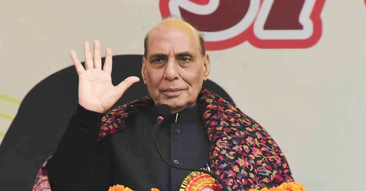 J&K incomplete without POK says Rajnath Singh