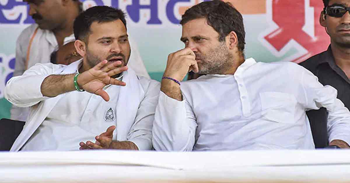 All Not Well in RJD-Congress Paradise? Tejashwi Yadav's Remark Sparks Speculation