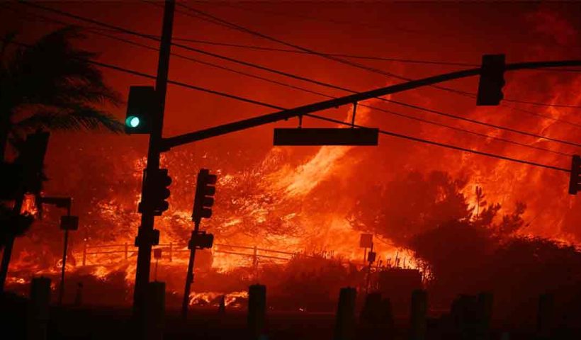 Los Angeles faces another massive wildfire