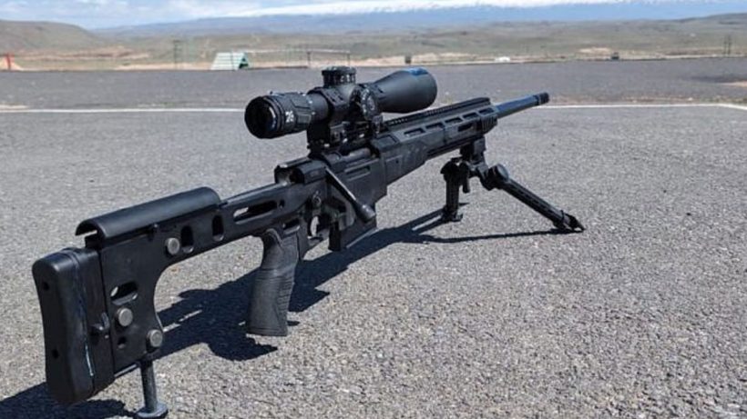 Indian .338 Saber sniper rifle