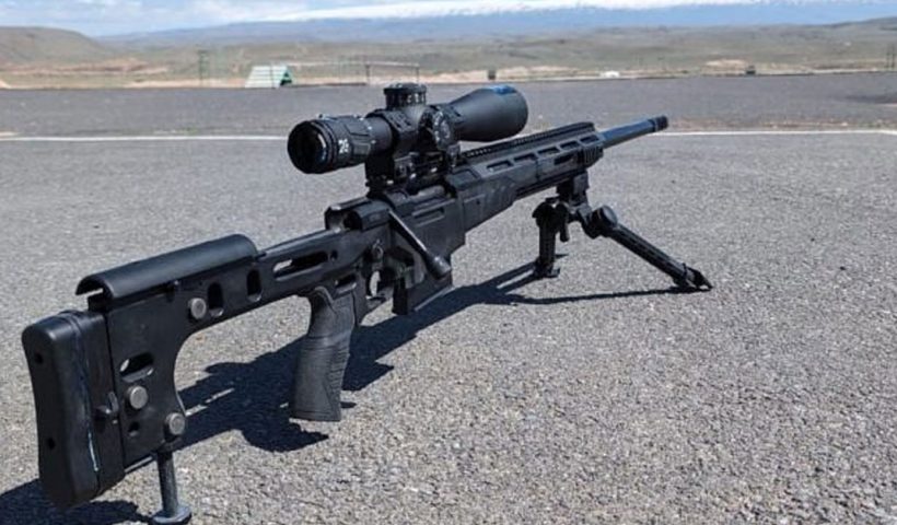 Indian .338 Saber sniper rifle