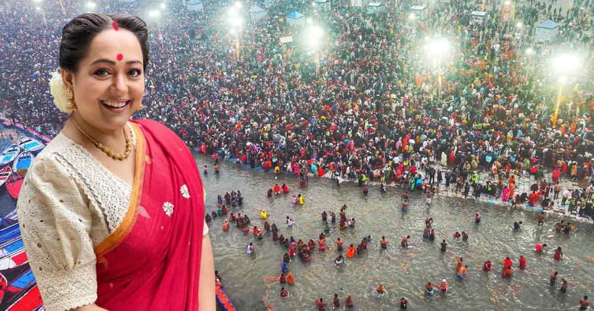 aparajita-adhya-joins-maha-kumbh-2025-religious-experience