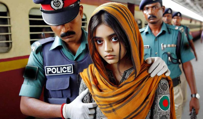 Bangladeshi young Woman Arrested