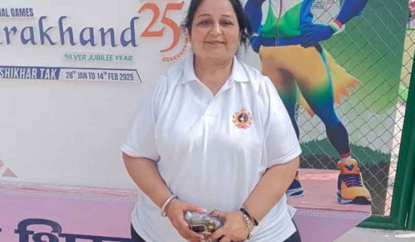 Bina Shah Wins Gold in Lawn Bowls