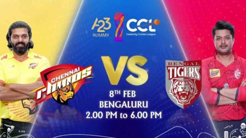 chennai-rhinos-vs-bengal-tigers-live-streaming-celebrity-cricket-league-where-to-watch