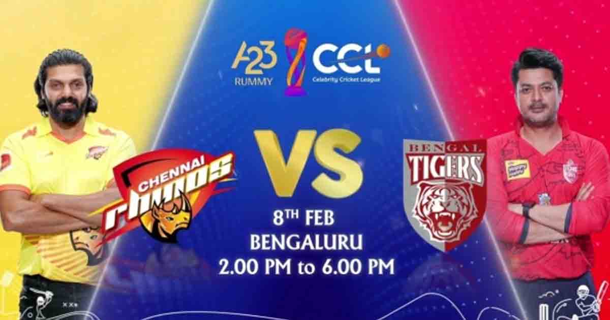 chennai-rhinos-vs-bengal-tigers-live-streaming-celebrity-cricket-league-where-to-watch