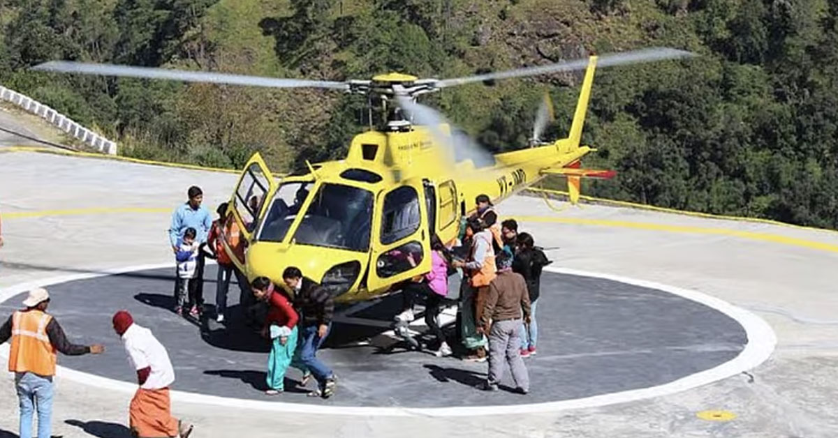 Char Dham helicopter services