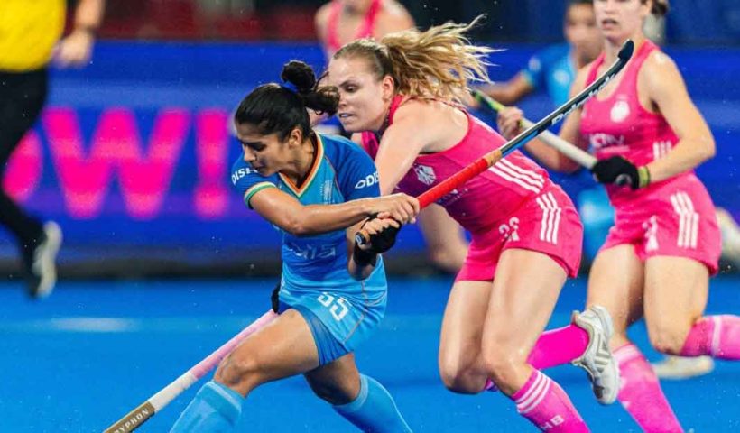 Deepika' india Against Germany in Women's FIH Pro League