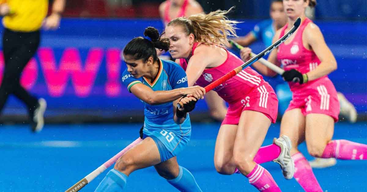 Deepika' india Against Germany in Women's FIH Pro League