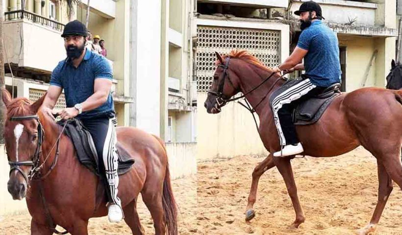 bengali-actor-dev-preparing-for-raghu-dakat-horse-riding-training