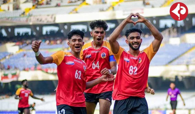 East Bengal FC Footballer PV Vishnu in India Football Team at AFC Asian Cup 2027 Qualifiers