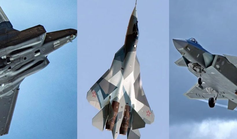 Fighter Jets: F-35 vs Su-57 vs J-20