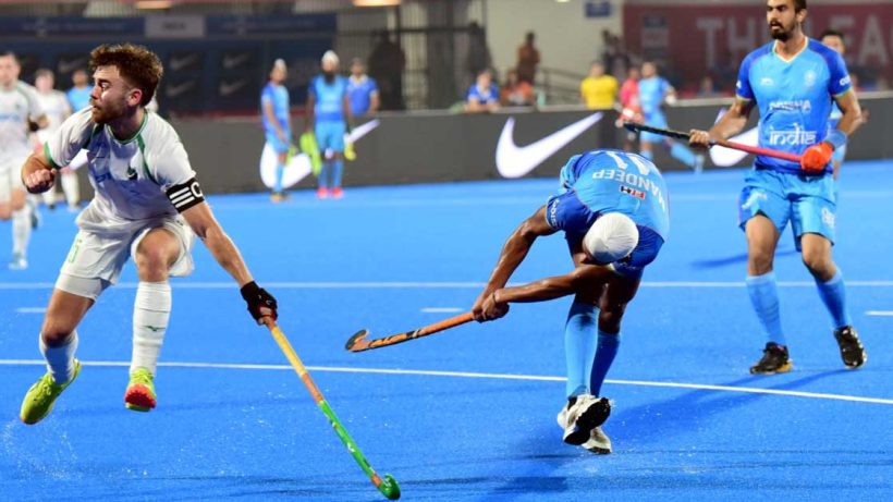 India Dominates Ireland 4-0 in FIH Hockey Pro League for Third Consecutive Win"