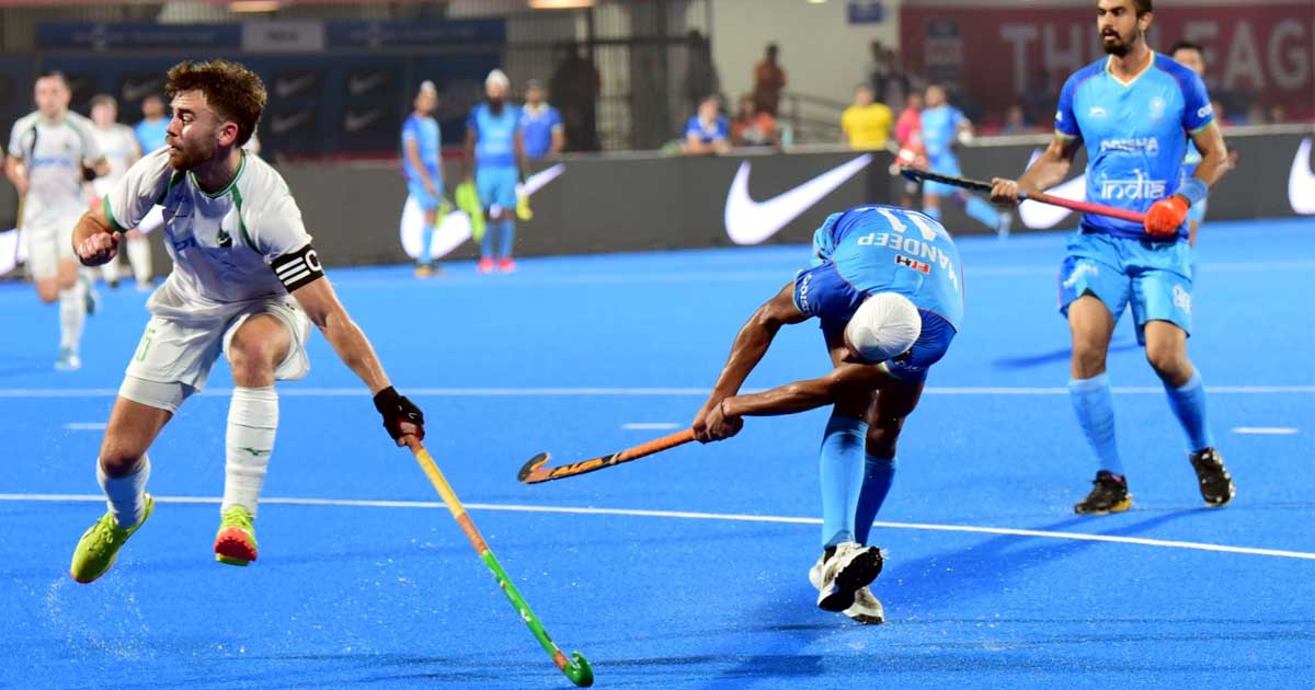 India Dominates Ireland 4-0 in FIH Hockey Pro League for Third Consecutive Win"