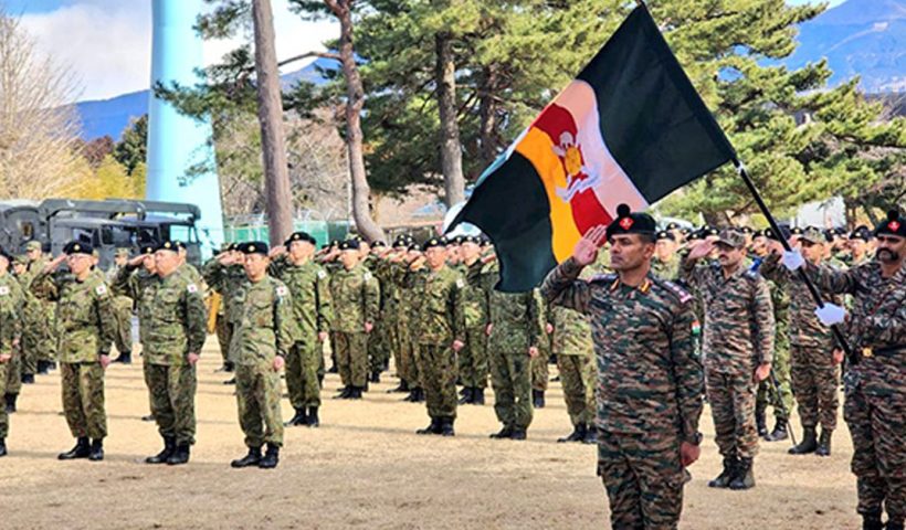 India-Japan military exercise Dharma Guardian