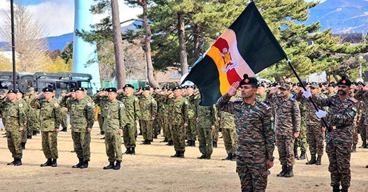 India-Japan military exercise Dharma Guardian