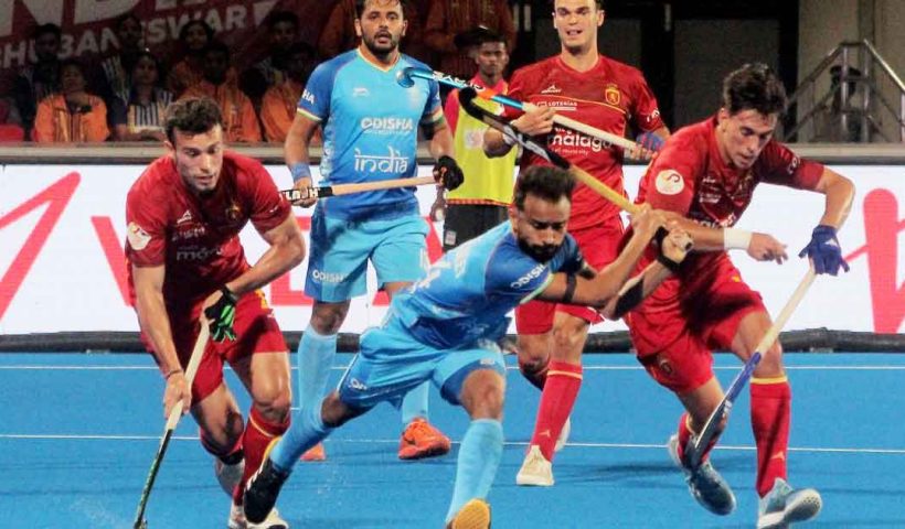 India Loses to Spain 3-1 in Men’s Pro League Hockey