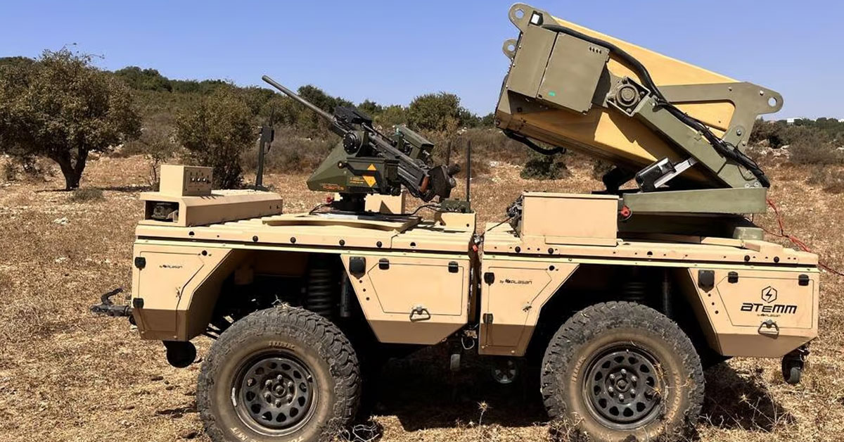 Israel: All-Terrain Electric Mission Module robotic system